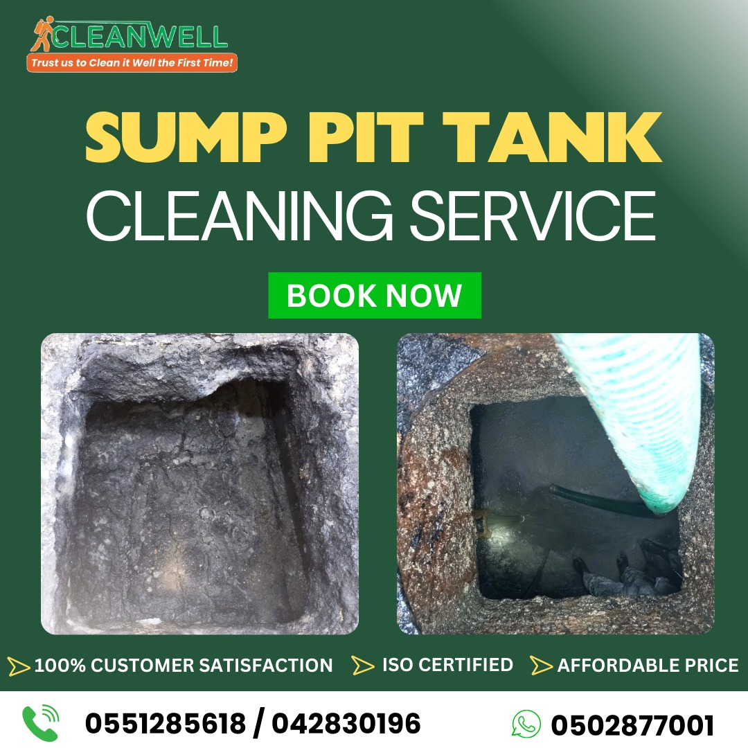 Sump pit cleaning